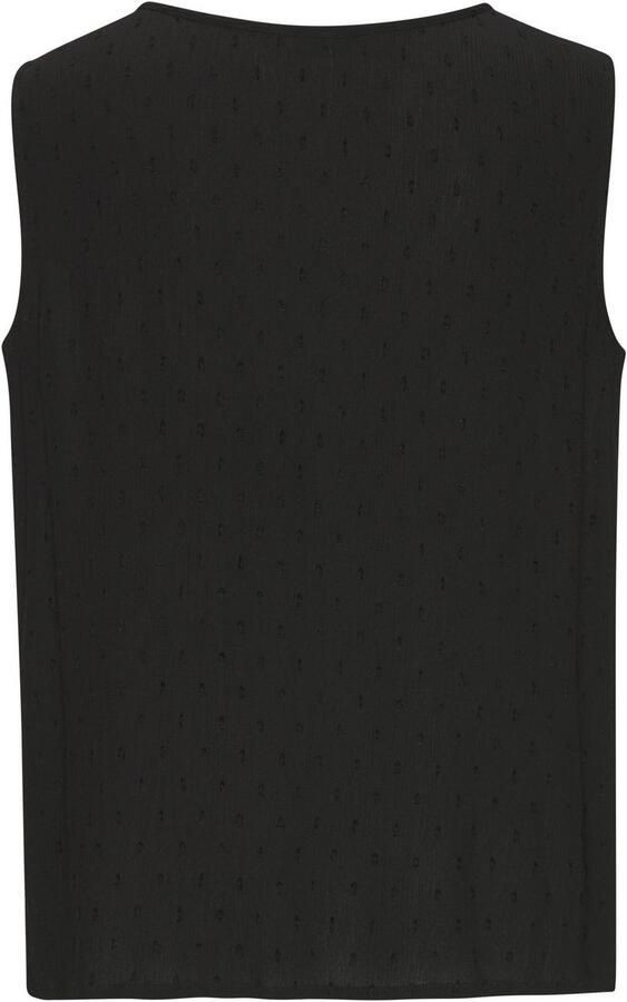 Lascana Crêpe-blouse met kanten beleg voor - Foto 4