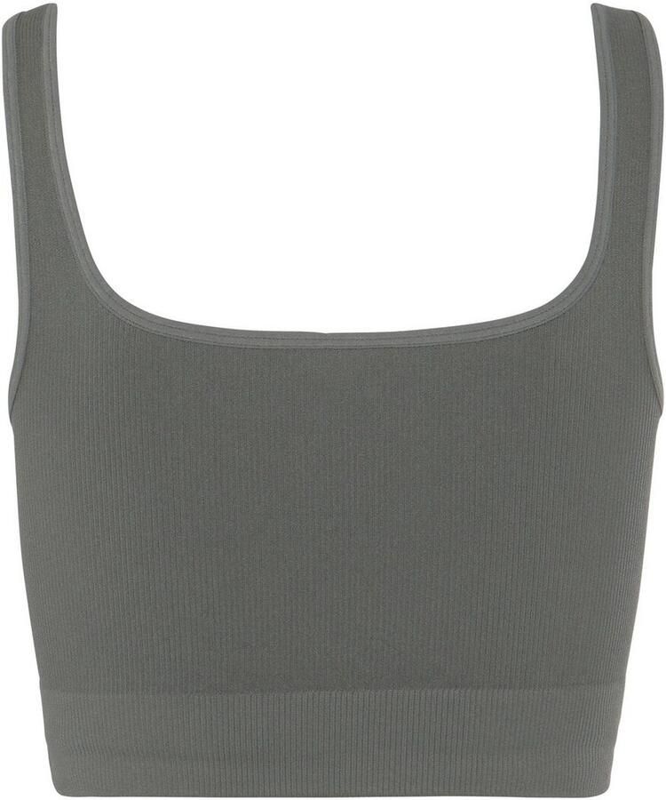 Lascana Crop-top Seamless Top Naadloos top met ribstructuur - Foto 2