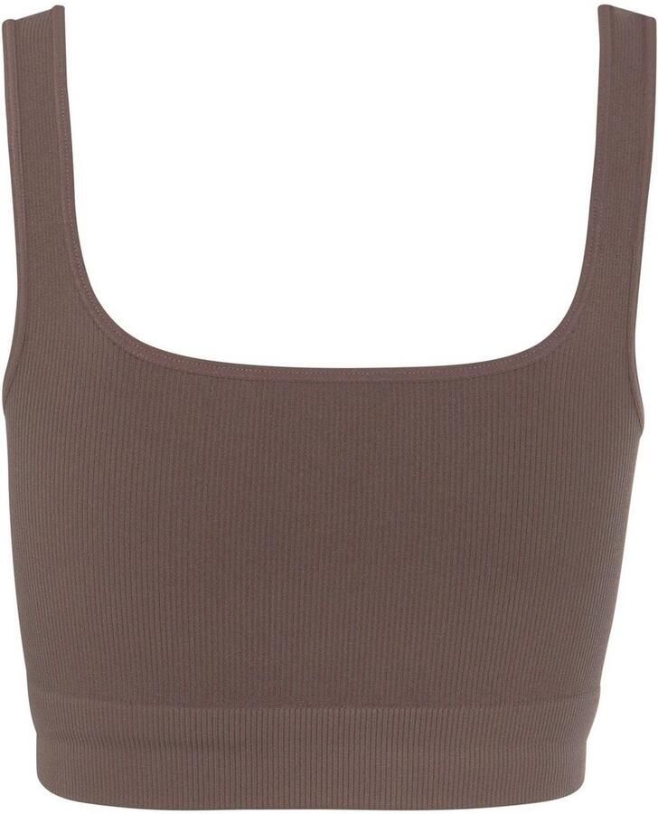 Lascana Crop-top Seamless Top Naadloos top met ribstructuur - Foto 2