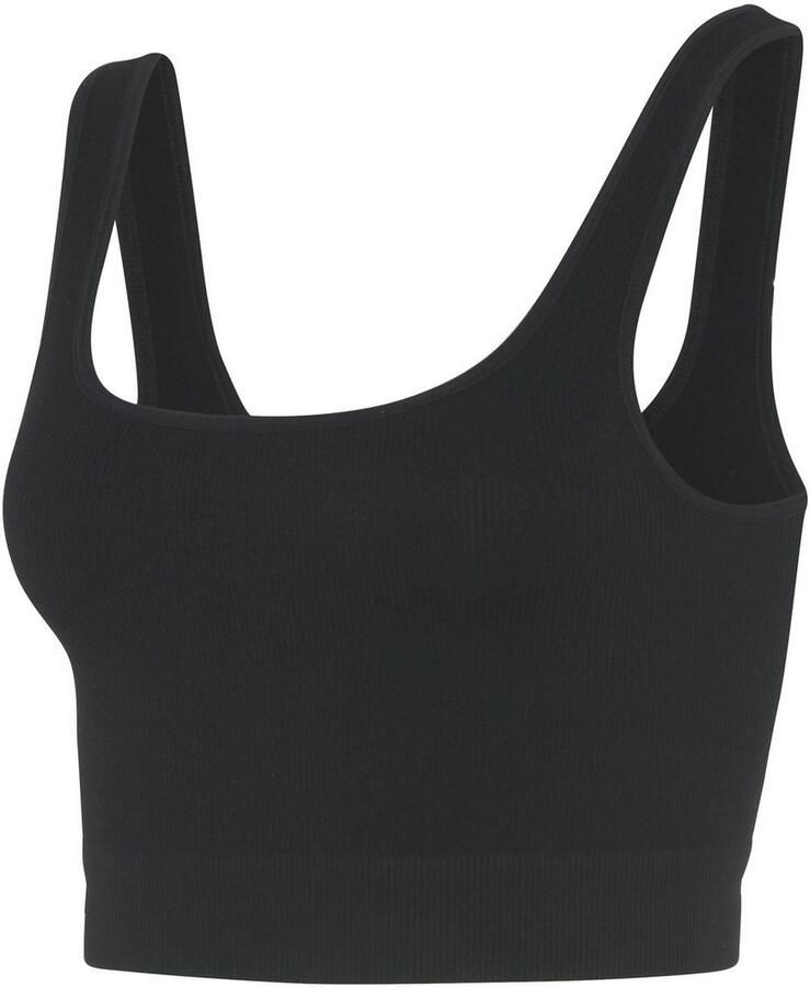 Lascana Crop-top Seamless Top Naadloos top met ribstructuur - Foto 3