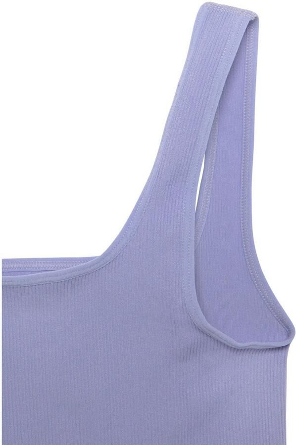 Lascana Crop-top Seamless Top Naadloos top met ribstructuur - Foto 7