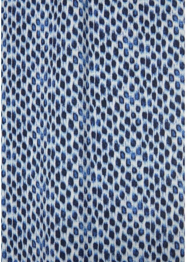 Lascana Culotte en stippenprint licht en elastisch jersey broek zomerbroek (Met een bindceintuur) - Foto 2