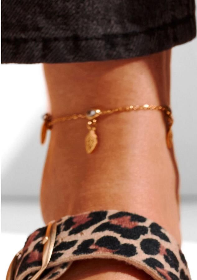 Lascana Enkelkettinkje met hanger Roestvrijstalen sieraden - Foto 3