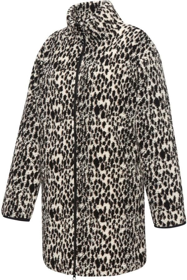Lascana Fleecejack in luipaardpatroon in zachte fleece kwaliteit - Foto 5