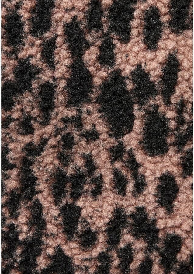 Lascana Fleecejack in luipaardpatroon in zachte fleece kwaliteit - Foto 4