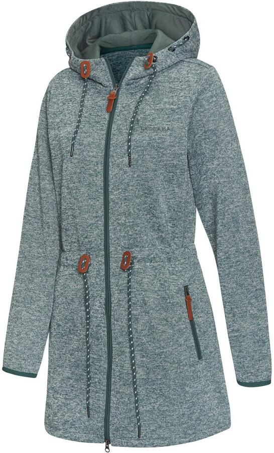 Lascana Fleecejack met een capuchon - Foto 5