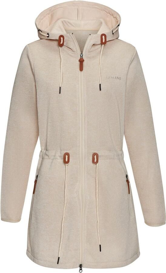 Lascana Fleecejack met een capuchon - Foto 7