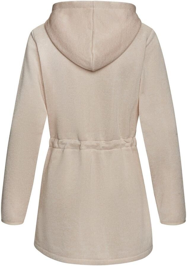 Lascana Fleecejack met een capuchon - Foto 4