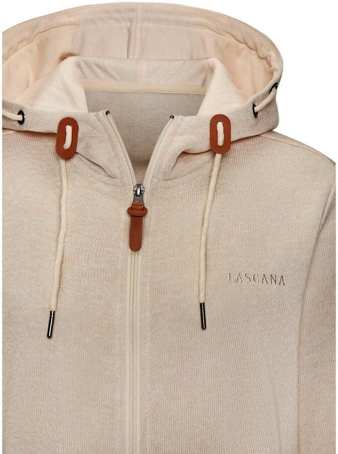 Lascana Fleecejack met een capuchon