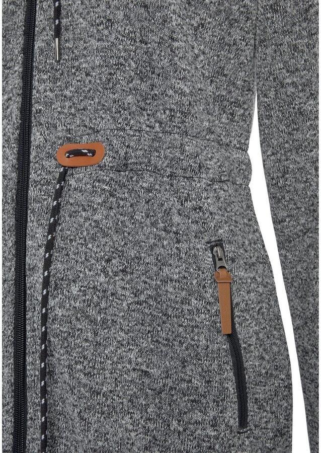 Lascana Fleecejack met een capuchon - Foto 5