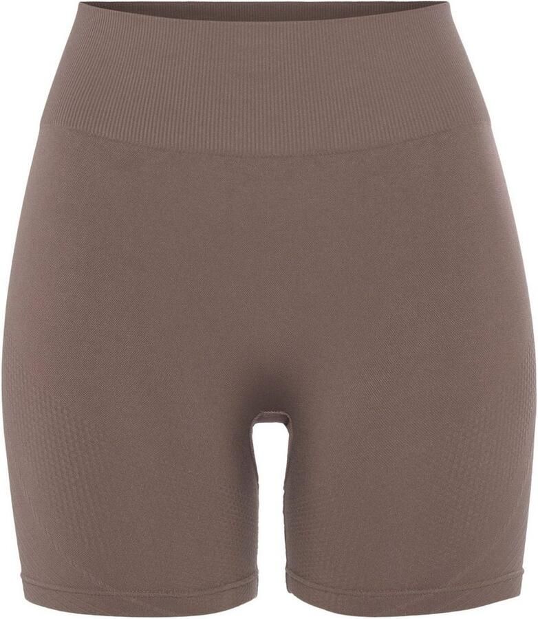 Lascana Functionele short Po Push Up met ribstructuur en shaping-effect sportshorts