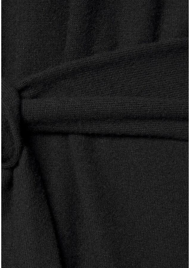 Lascana Gebreide jurk Loungejurk met tailleband loungewear - Foto 2