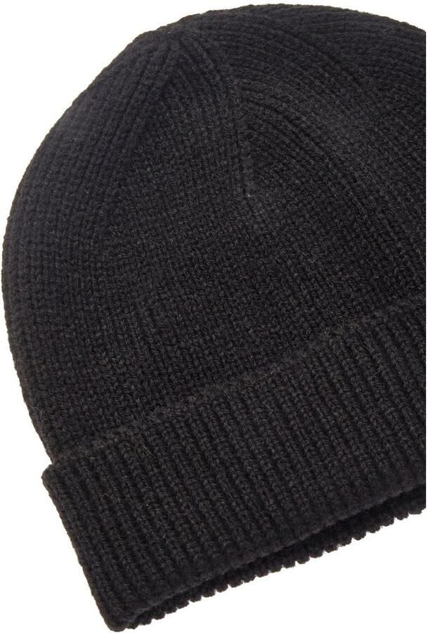 Lascana Gebreide muts Beanie wintermuts wolmuts muts grof gebreid met omslag