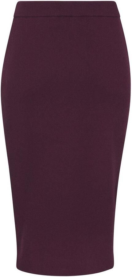 Lascana Gebreide rok elastische midirok smalle vorm - Foto 4