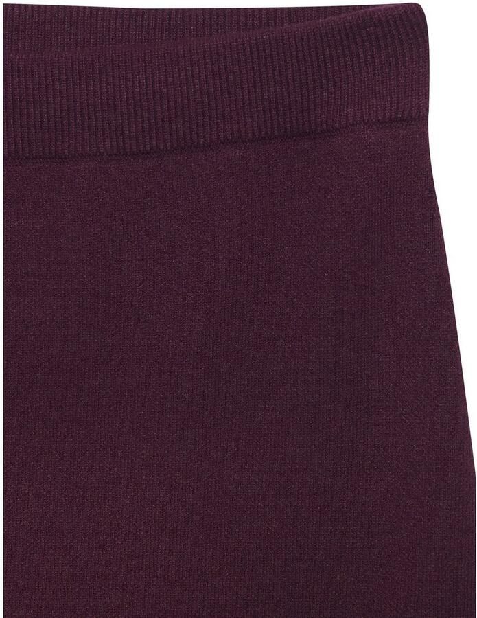 Lascana Gebreide rok elastische midirok smalle vorm