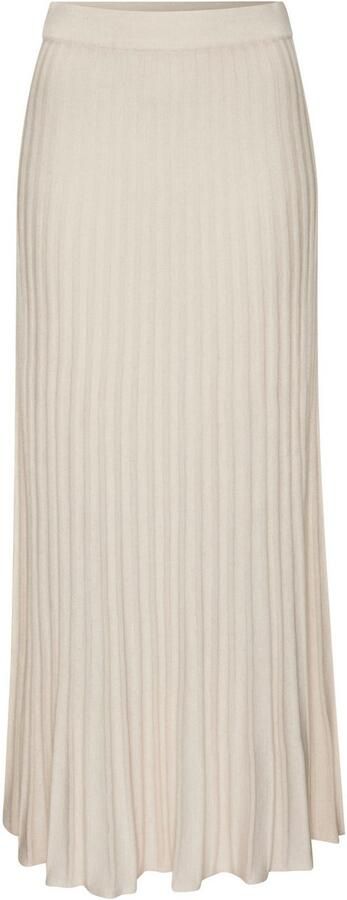 Lascana Gebreide rok in plissé-look elegante maxirok van structuurbreisel - Foto 5