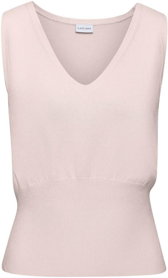 Lascana Gebreide top met figuurvriendelijk breipatroon figuuraccentuerende pasvorm - Foto 6