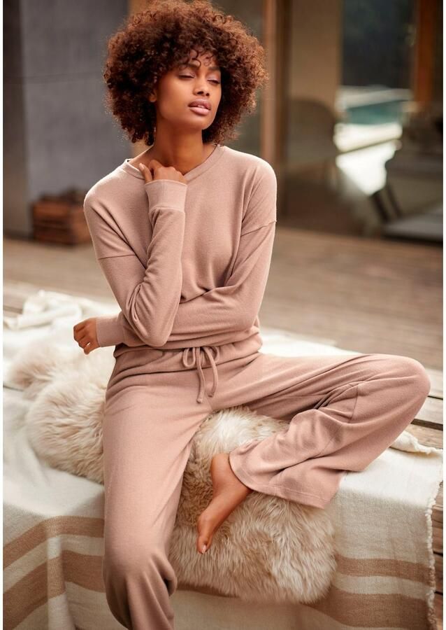 Lascana Loungebroek met wijd been loungewear