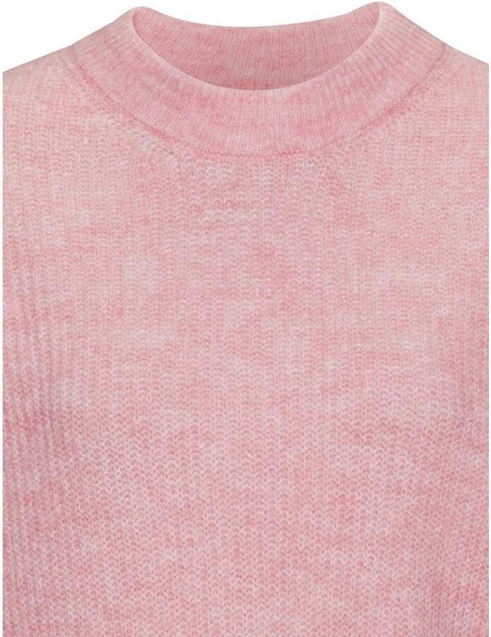 Lascana Gebreide trui in melange-look losse damespullover basic - Foto 2