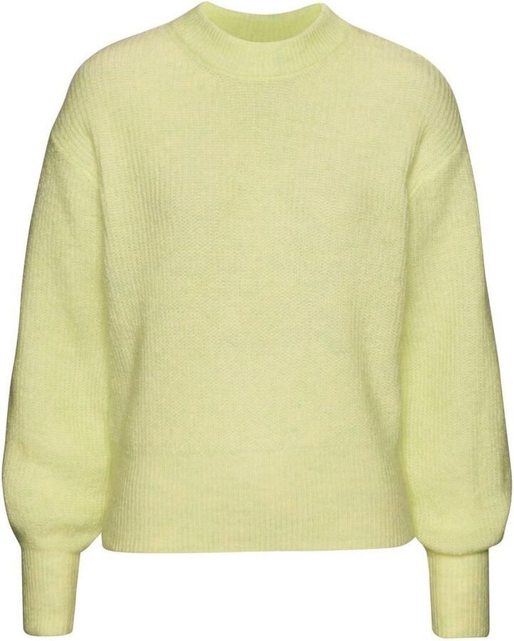 Lascana Gebreide trui in melange-look losse damespullover basic - Foto 2