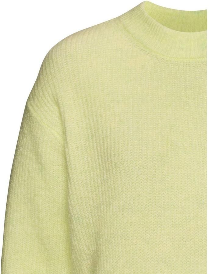 Lascana Gebreide trui in melange-look losse damespullover basic - Foto 4