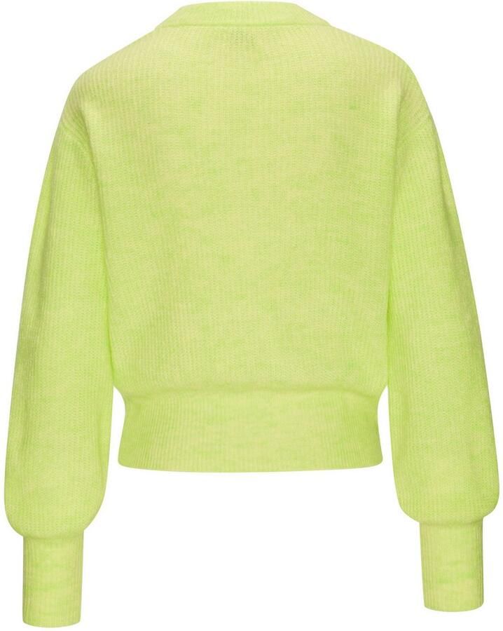 Lascana Gebreide trui in melange-look losse damespullover basic - Foto 3