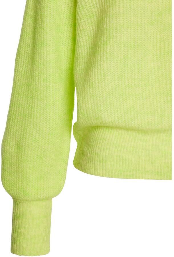 Lascana Gebreide trui in melange-look losse damespullover basic - Foto 9