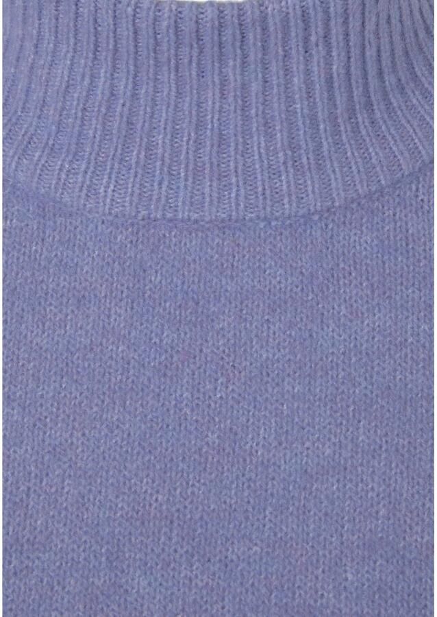 Lascana Gebreide trui -Lounge Pullover met staande kraag en ribboorden loungewear - Foto 3