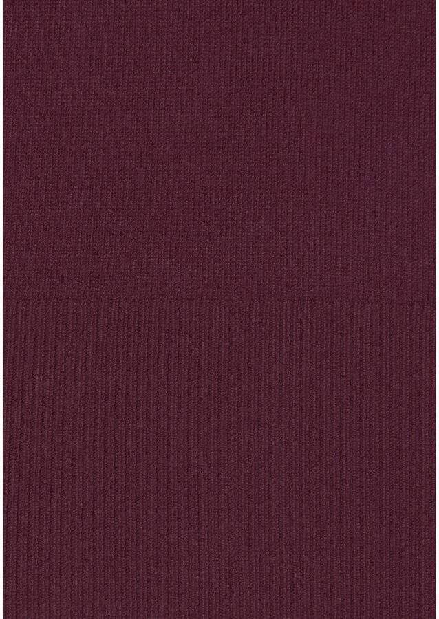 Lascana Gebreide trui met decoratieve knopen aan de mouwzoom lichte coltrui basic - Foto 3