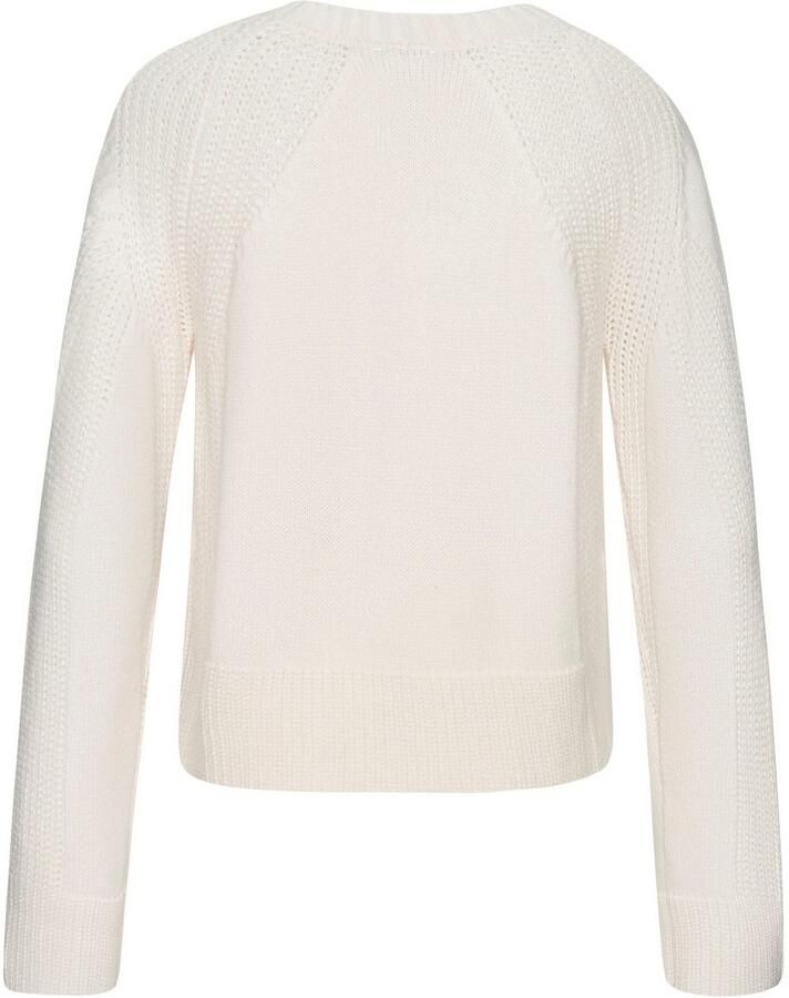 Lascana Gebreide trui met grof brei-details dames trui met ronde hals - Foto 2