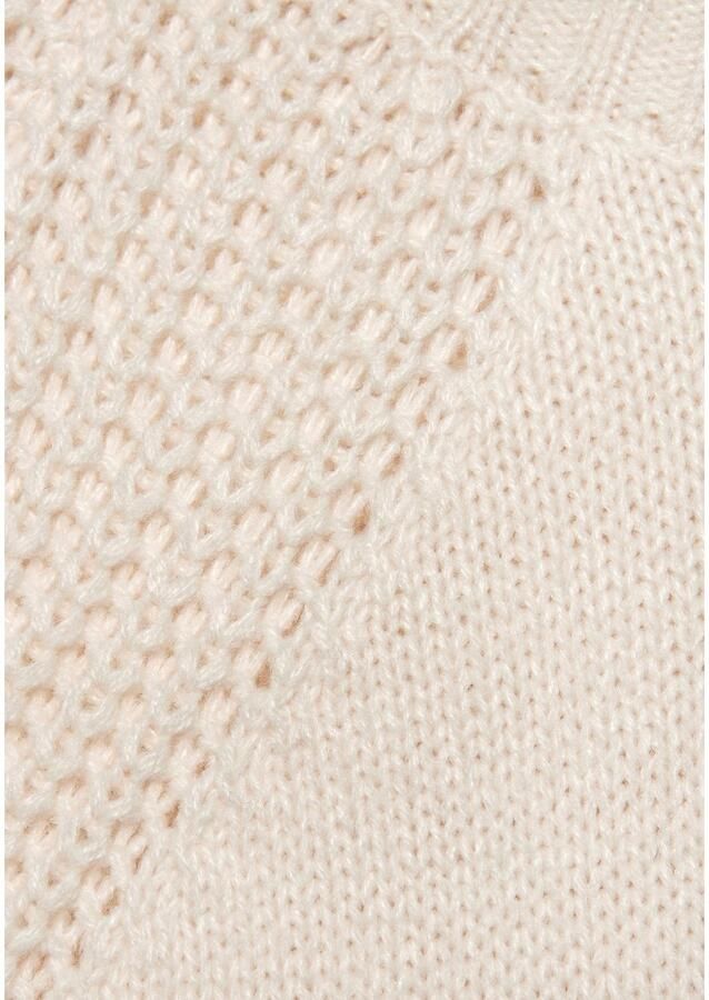 Lascana Gebreide trui met grof brei-details dames trui met ronde hals - Foto 5