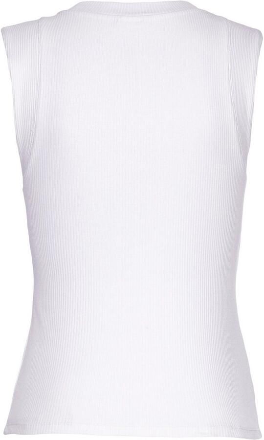 Lascana Geribde tanktop met brede schouderbanden nauwsluitende pasvorm - Foto 6