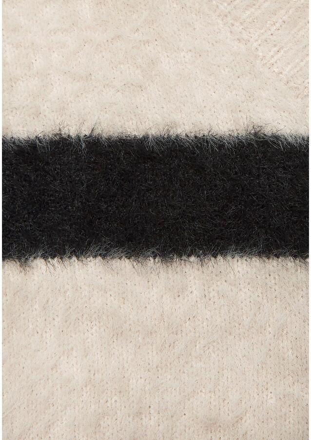 Lascana Gestreepte trui AMIRA van knuffelzacht breiwerk v-hals streeplook modieus - Foto 3