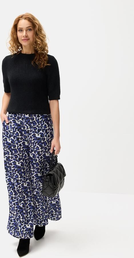 Lascana Geweven broek van lichte satijnkwaliteit wijde palazzo broek stoffen broek - Foto 6