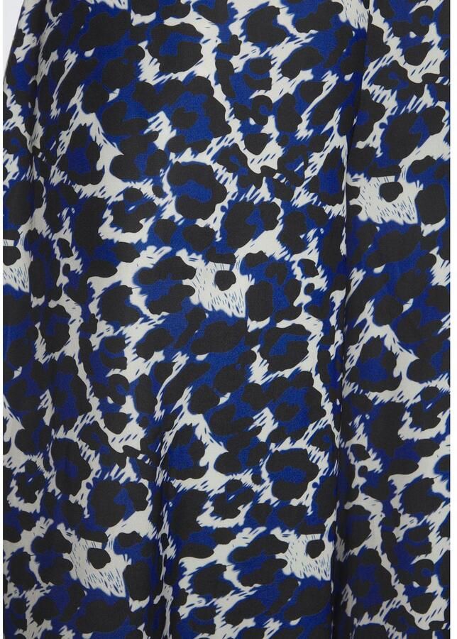 Lascana Geweven broek van lichte satijnkwaliteit wijde palazzo broek stoffen broek