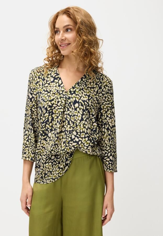 Lascana Geweven broek van lichte satijnkwaliteit wijde palazzobroek met zakken stofbroek - Foto 8