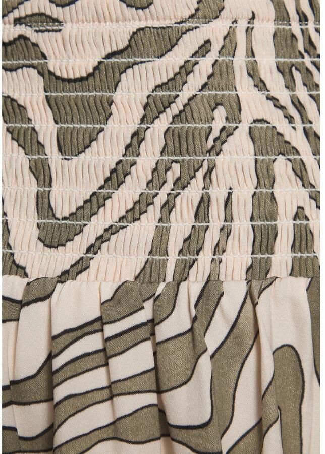 Lascana Geweven short met animalprint van zachte satijnkwaliteit elegante korte broek - Foto 2