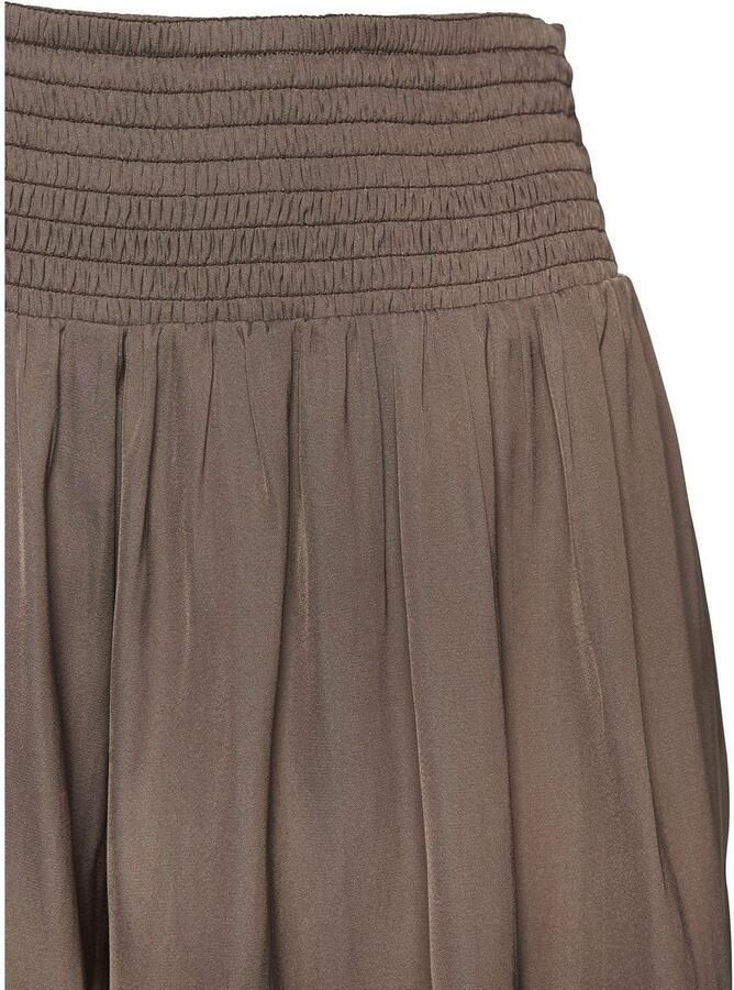 Lascana Geweven short uit zachte satijnkwaliteit korte broek zomerbroek modieus en elegant - Foto 2