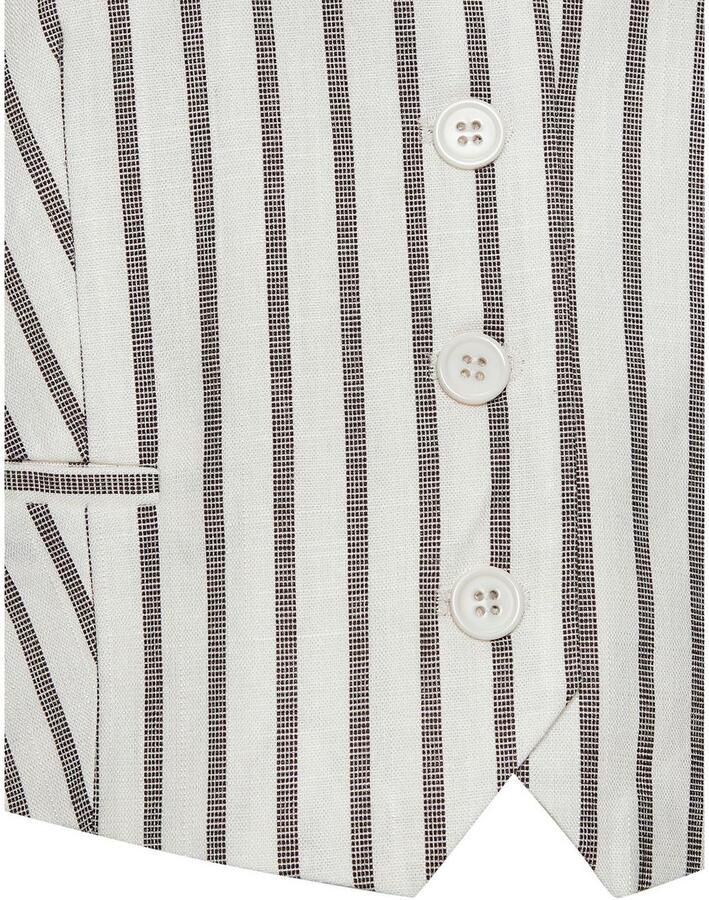 Lascana Gilet figuuraccentuerende snit en modieus verkorte lengte