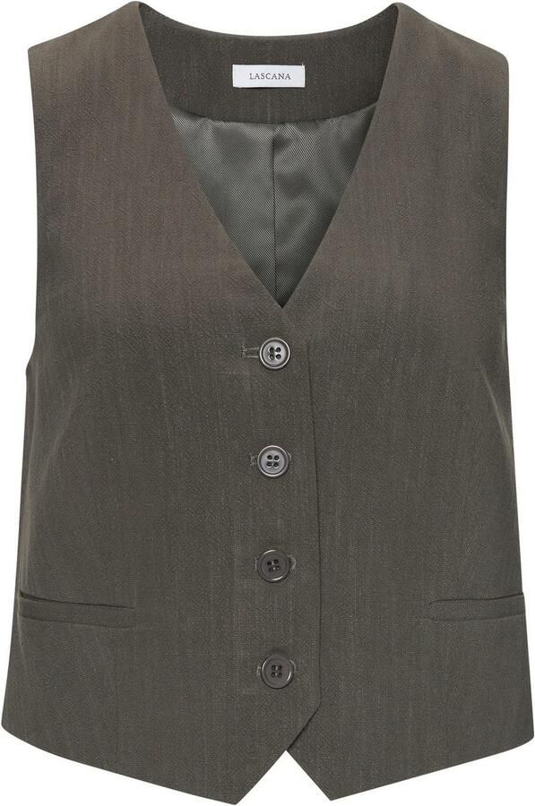 Lascana Gilet figuuraccentuerende snit en modieus verkorte lengte - Foto 4