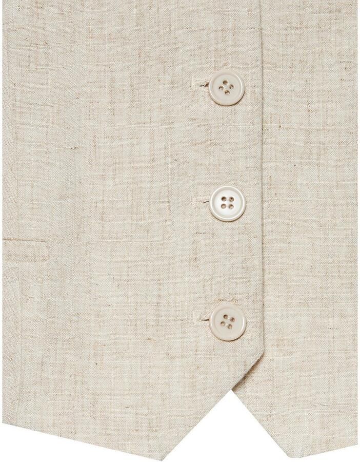 Lascana Gilet figuuraccentuerende snit en modieus verkorte lengte