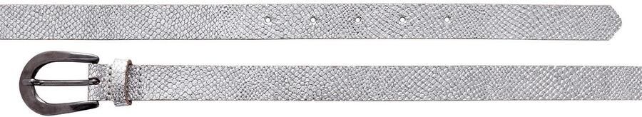 Lascana Heupriem Leren riem smalle riem in metallic-slang-look voor broeken jeans & jurken - Foto 5