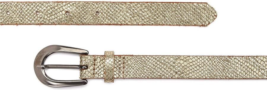 Lascana Heupriem Leren riem smalle riem in metallic-slang-look voor broeken jeans & jurken - Foto 2