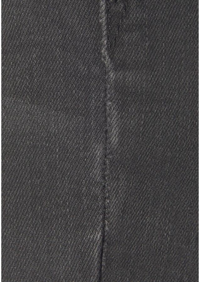 Lascana High-waist jeans met zichtbare knoopsluiting en stretchpercentage skinny high waist - Foto 2