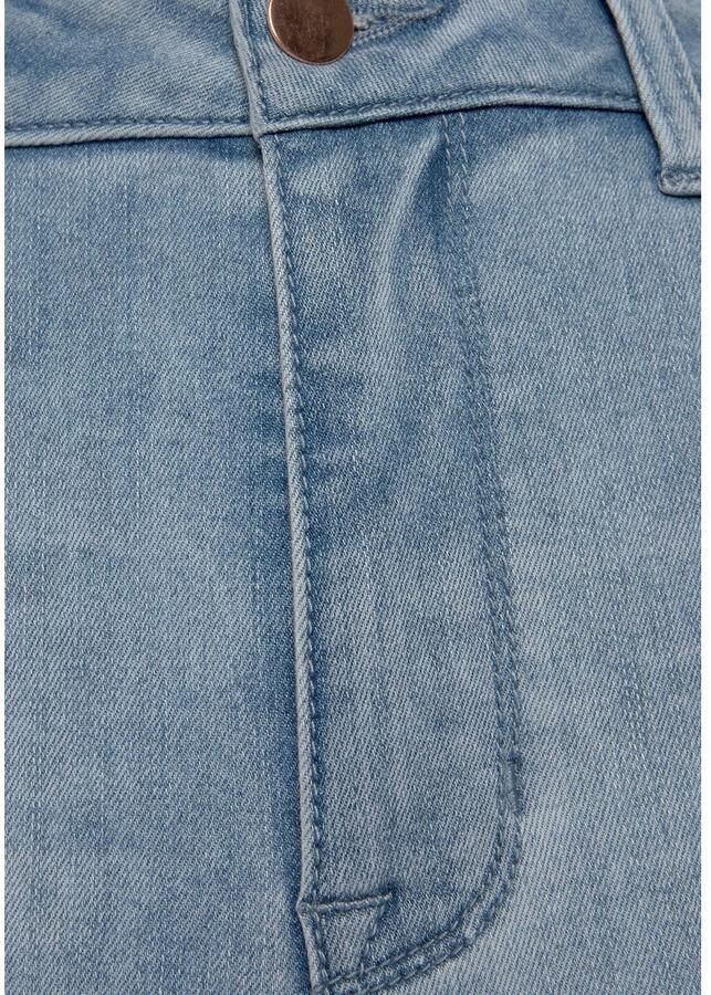 Lascana High-waist jeans met zijborduurwerk elastische skinny jeans