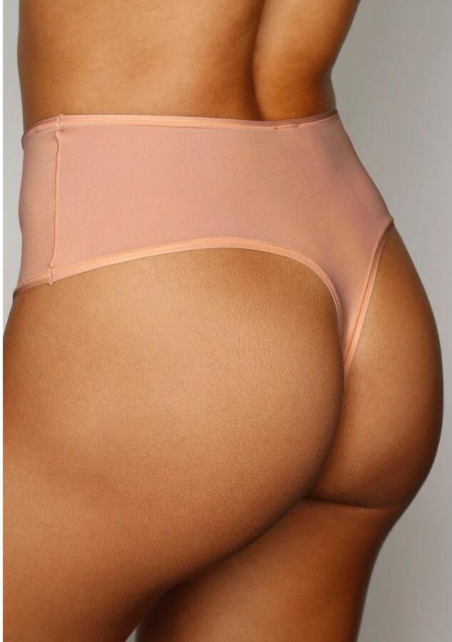 Lascana High-waist-string van zachte en hoog elastische microvezel (Set van 2) - Foto 3