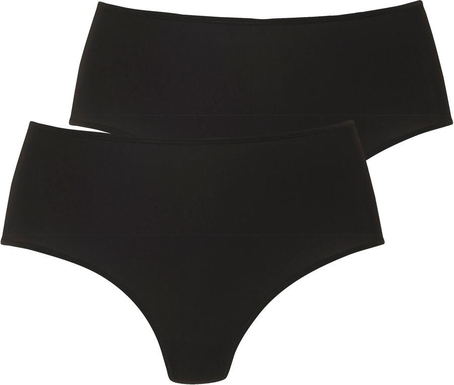 Lascana High-waist-string van zachte en hoog elastische microvezel (Set van 2) - Foto 5