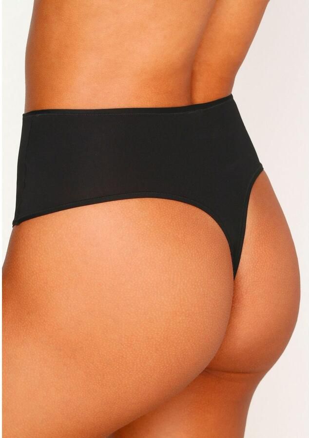 Lascana High-waist-string van zachte en hoog elastische microvezel (Set van 2) - Foto 3