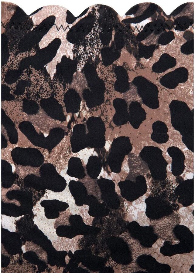 Lascana Highwaist-bikinibroekje Lexa met schulprandjes - Foto 2