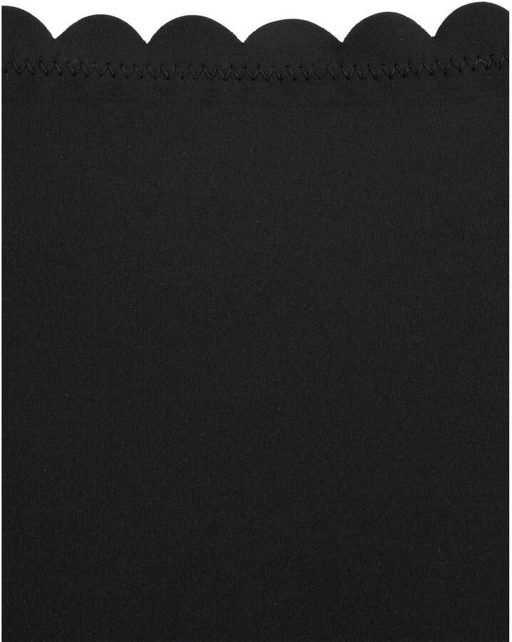 Lascana Highwaist-bikinibroekje Scallop met gelaserd schulprandje